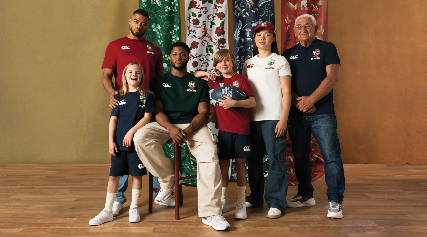 Showcase the Official British & Irish Lions Rugby Range