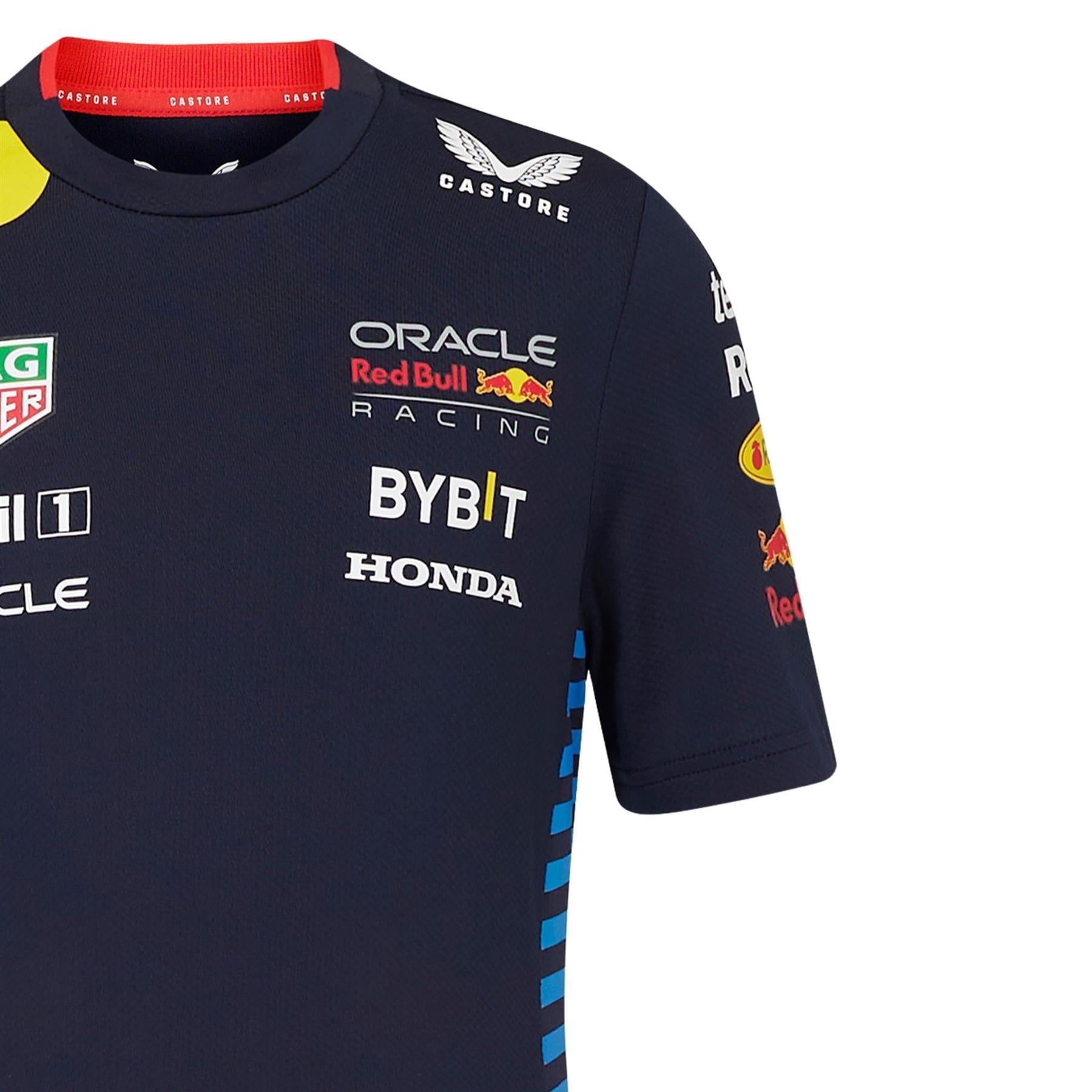 Oracle Red Bull Racing F1 Kid's Replica Team Set Up T-Shirt | Navy | 2024