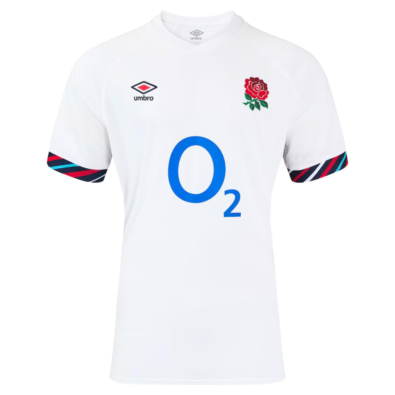 Umbro England RFU Rugby Mens Home Shirt | White | 2024/25