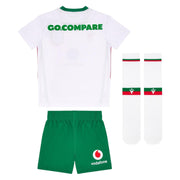 Macron Wales Rugby Kids Alternate Replica Mini Kit | White | 2024/26