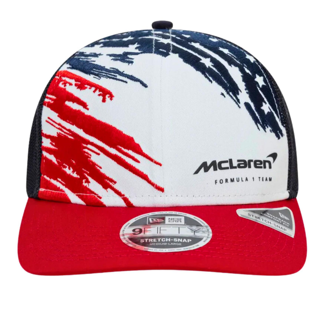 McLaren F1 New Era 9Fifty Austin GP Special Edition Baseball Cap | White/Navy