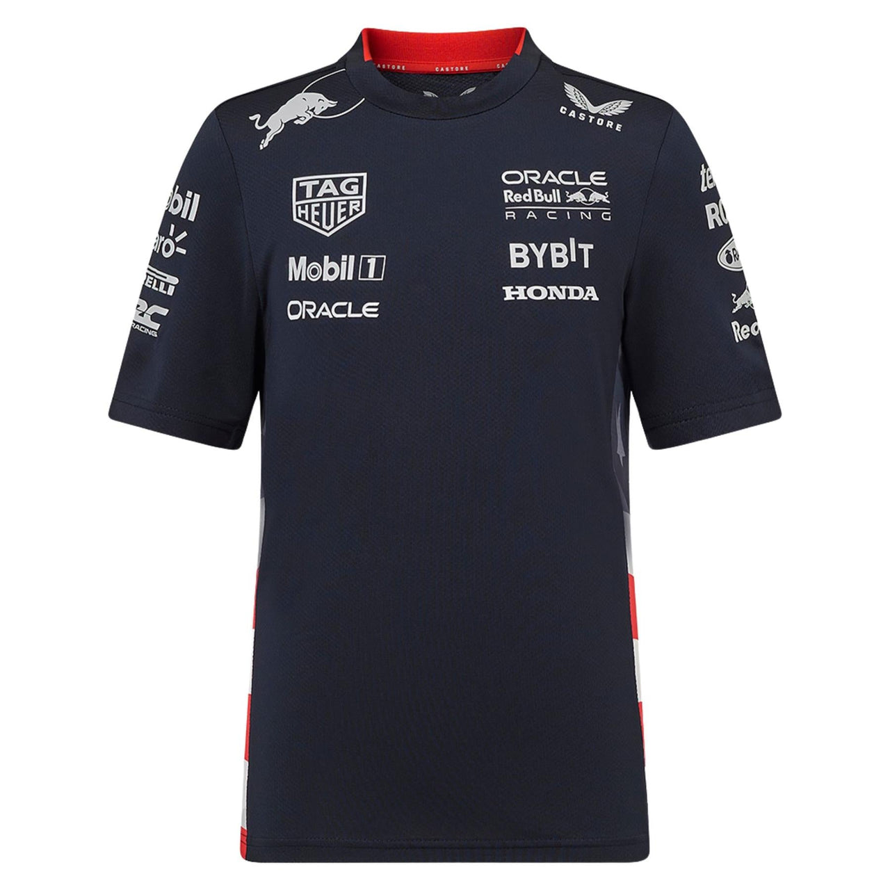 Oracle Red Bull Racing F1 Kid's America Team T-Shirt | Navy | 2024