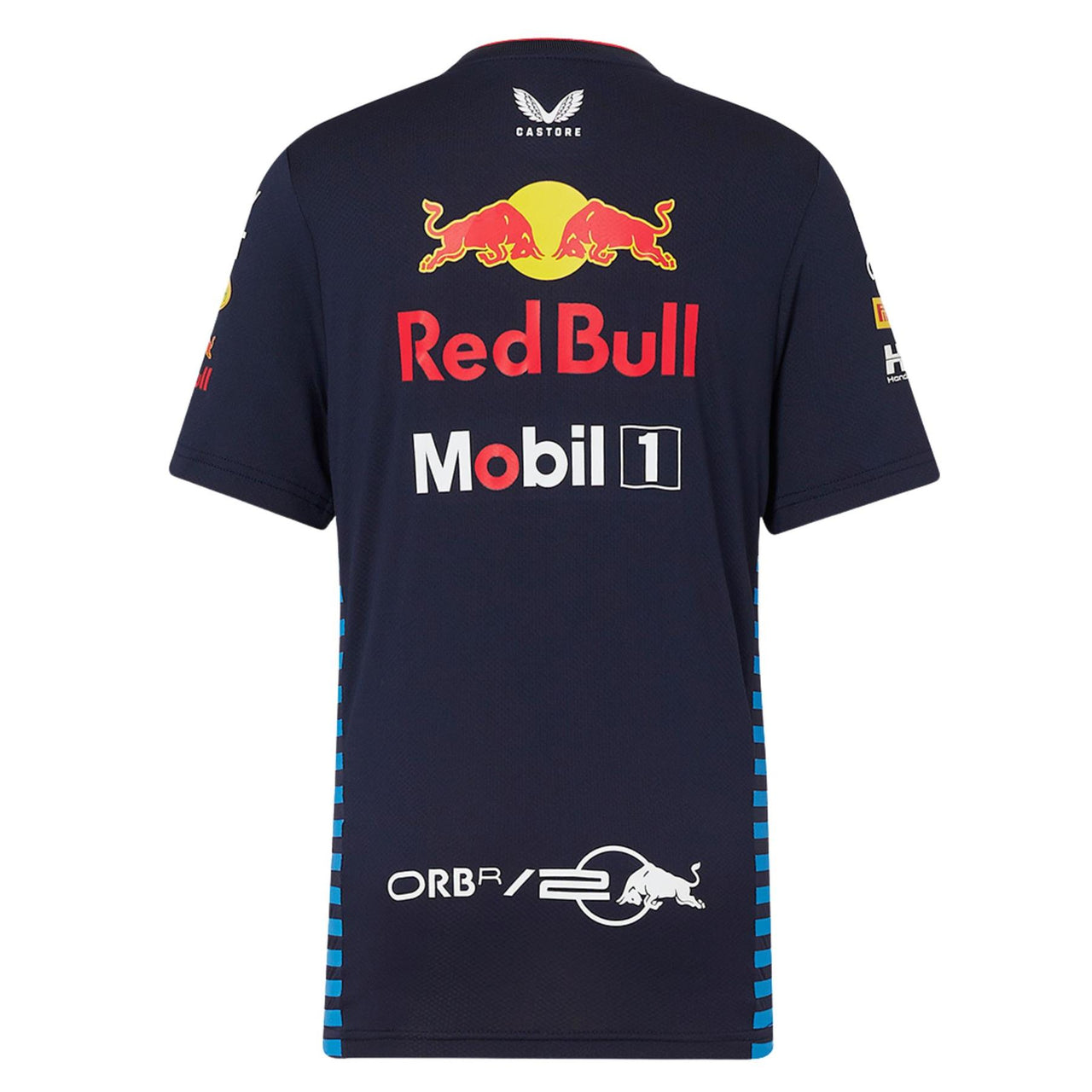 Oracle Red Bull Racing F1 Kid's Replica Team Set Up T-Shirt | Navy | 2024