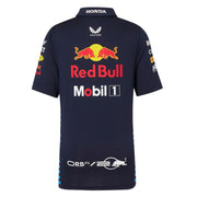 Oracle Red Bull Racing F1 Kid's Replica Team Polo Shirt | Navy | 2024