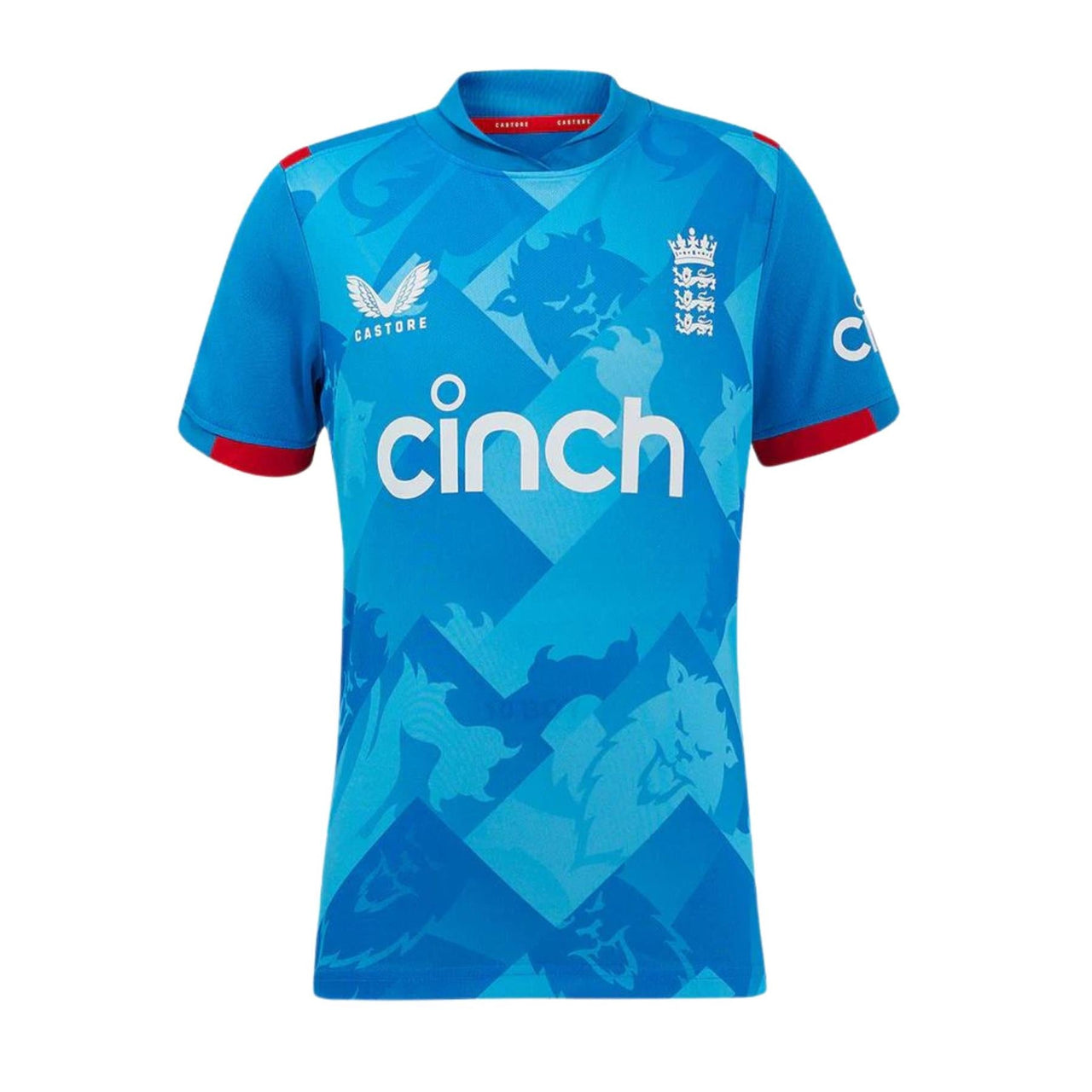 England Cricket Kid's ODI Replica SS Jersey | Cloisonne Blue | 2024