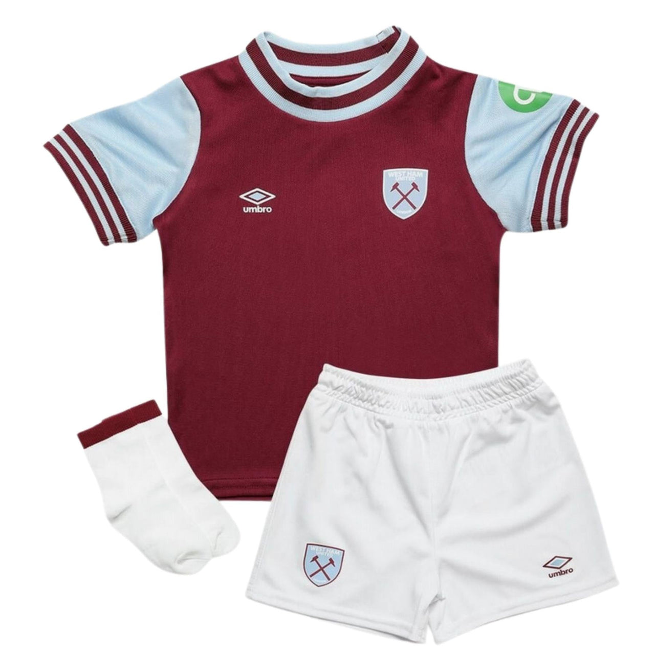 Umbro West Ham United FC Baby Home  Kit | 2024/25