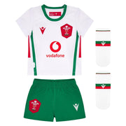 Macron Wales Rugby Baby Alternate Replica Mini Kit | White | 2024/25