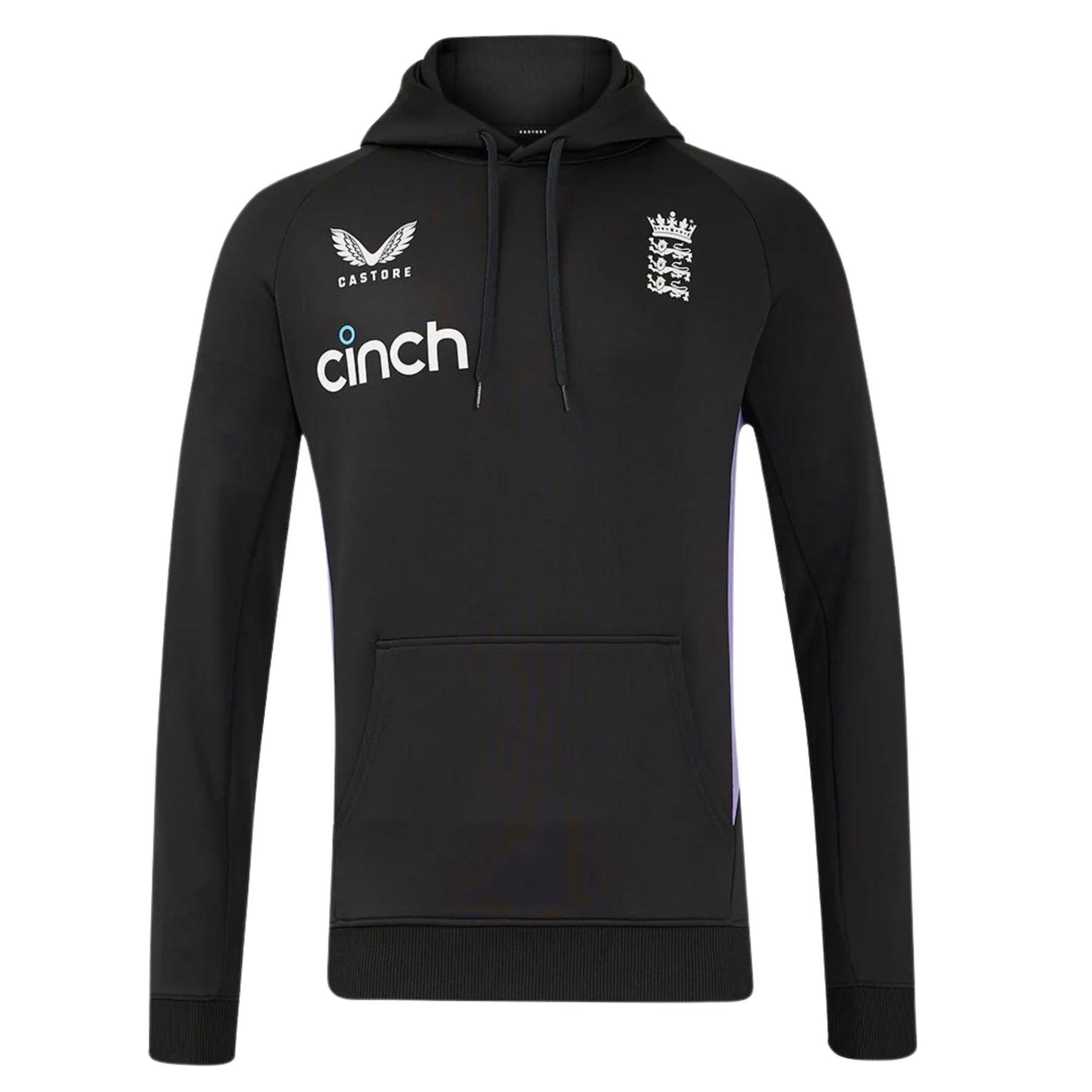 England Cricket Men's Overhead Training Hoodie | Caviar | 2024