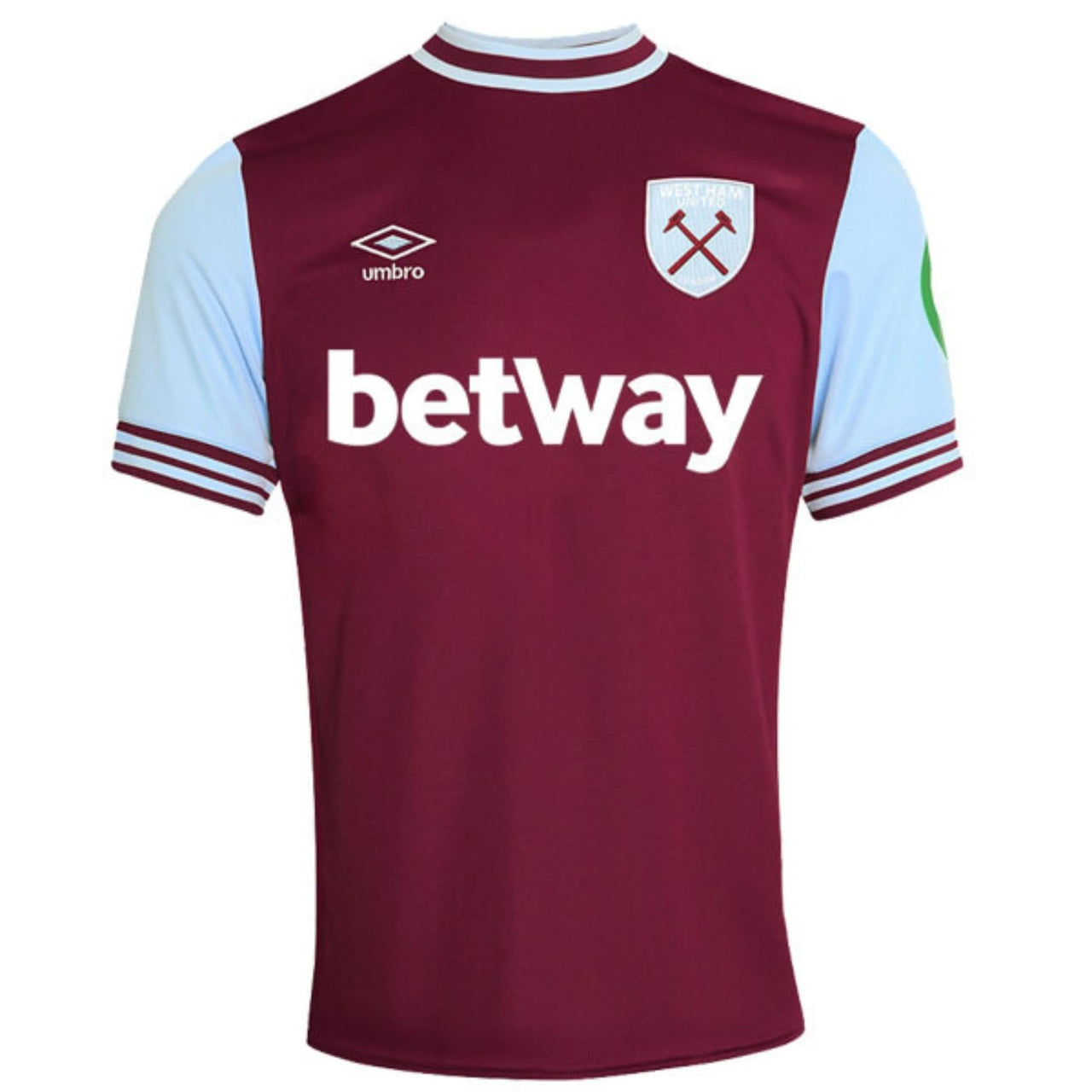 Umbro West Ham United FC Men's Home Shirt | Claret | 2024/25