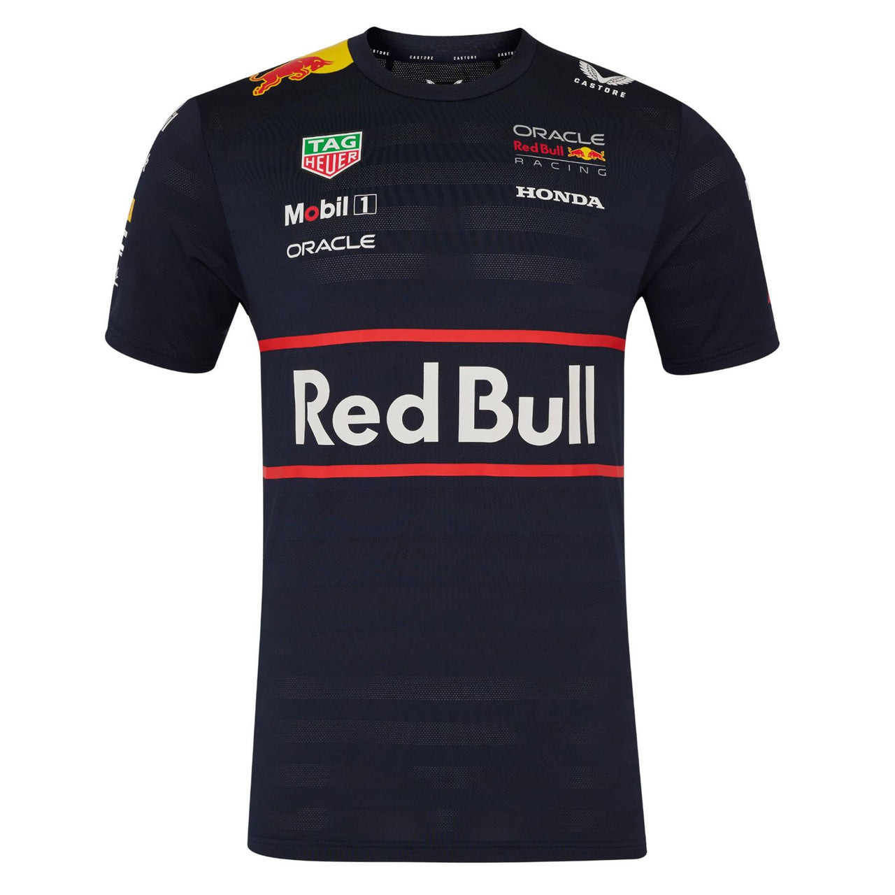 Oracle Red Bull Racing F1 Men's Replica Team Set Up T-Shirt | Navy | 2025