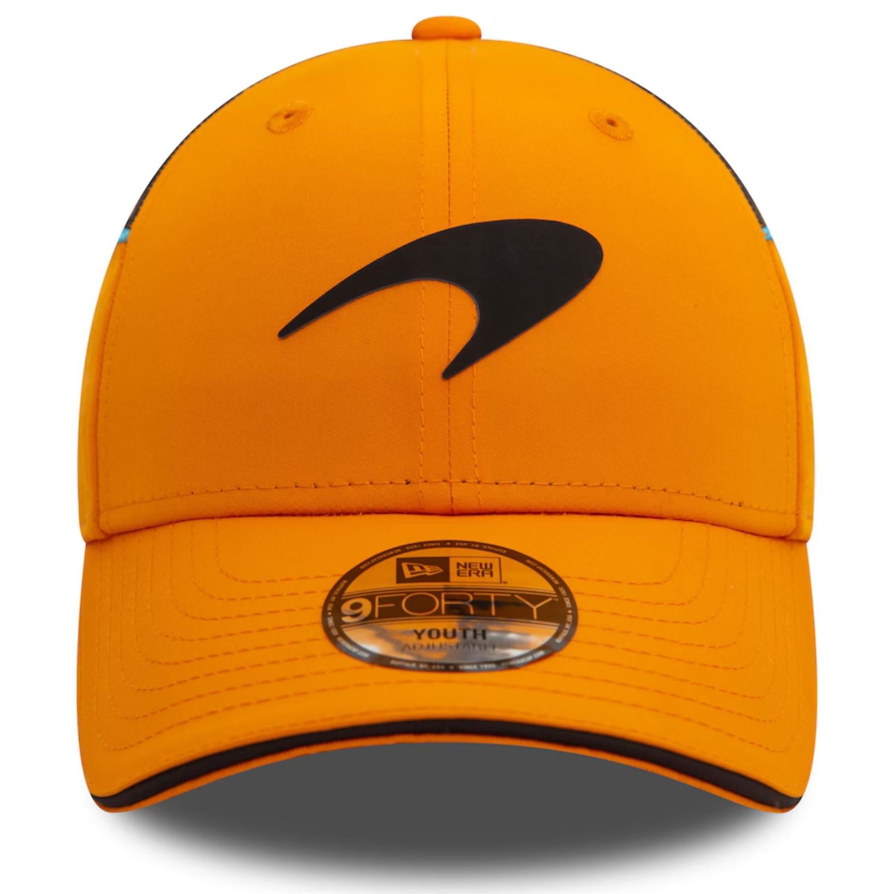 McLaren F1 New Era 9Forty Team Baseball Cap | Papaya | Youth | 2024