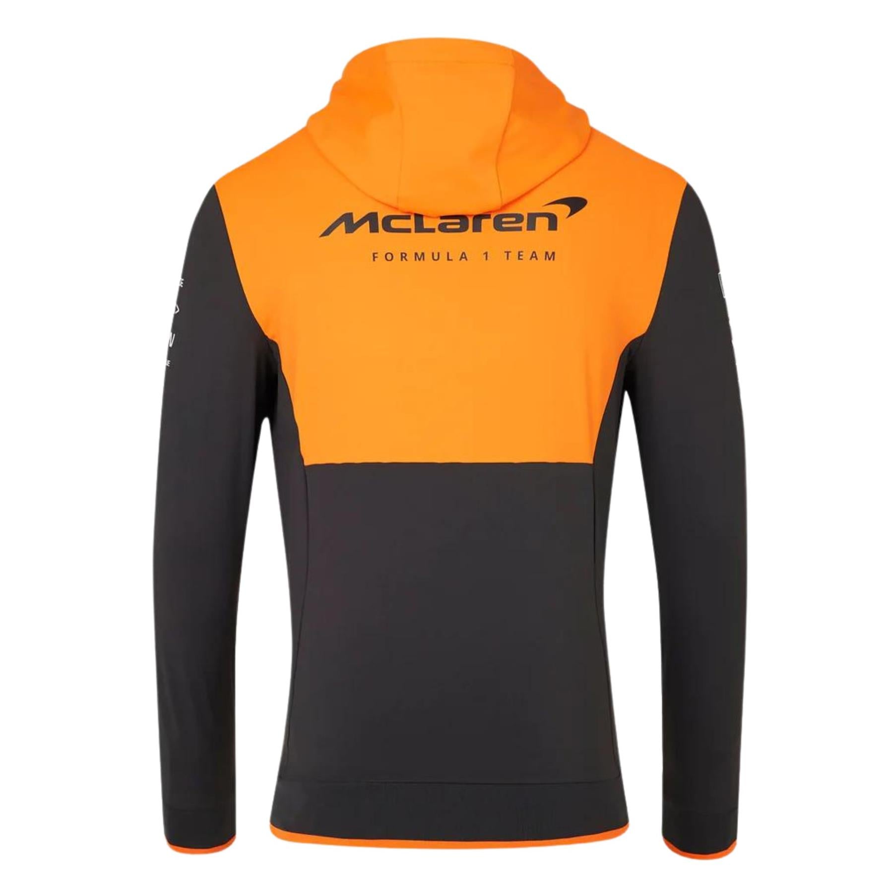 McLaren Unisex Replica Team Hoodie | Papaya/Phantom | 2024