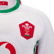 Macron Wales Rugby Junior Alternate Replica Shirt | White | 2024/27