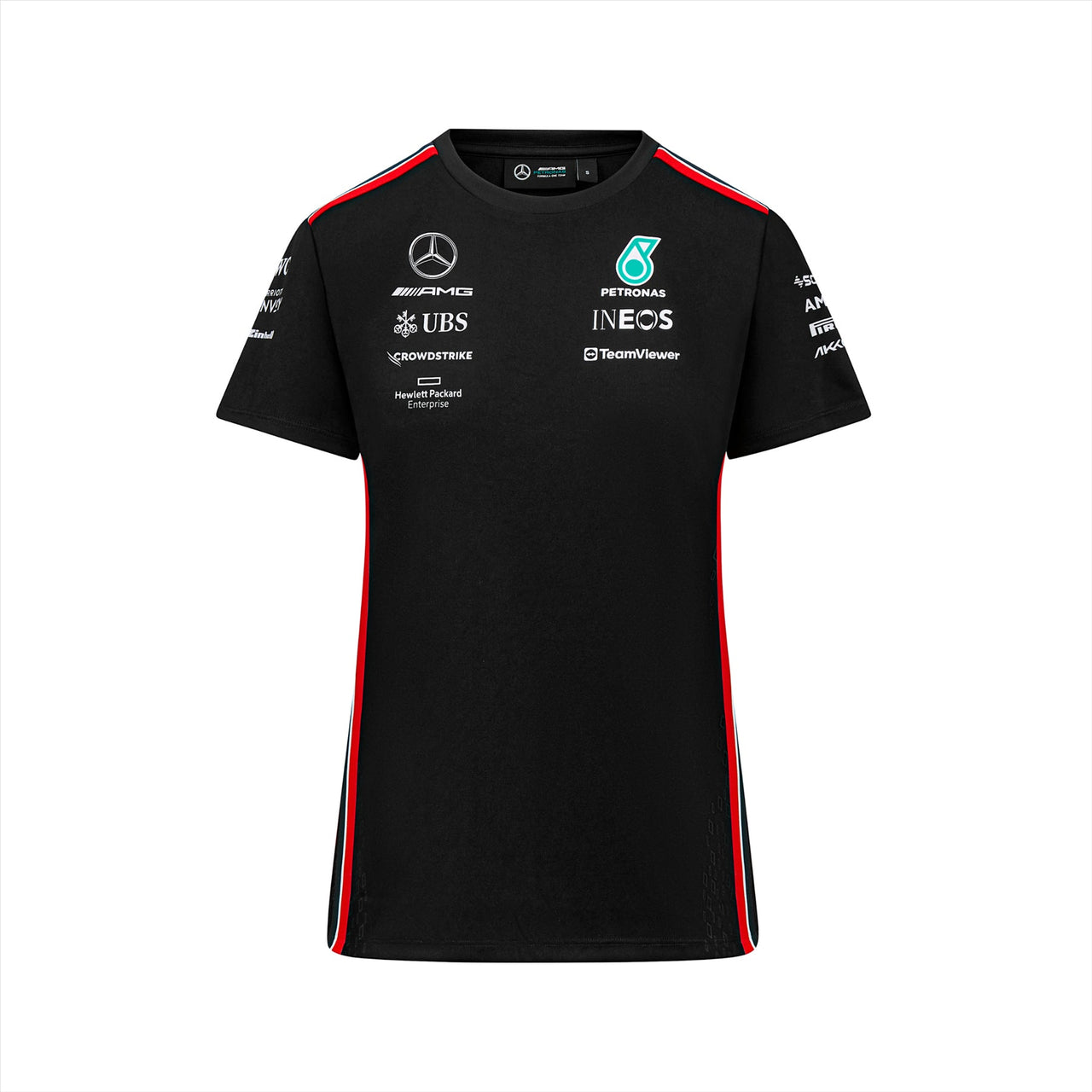 Mercedes AMG Petronas F1 Women's Driver T-Shirt | Black | 2023