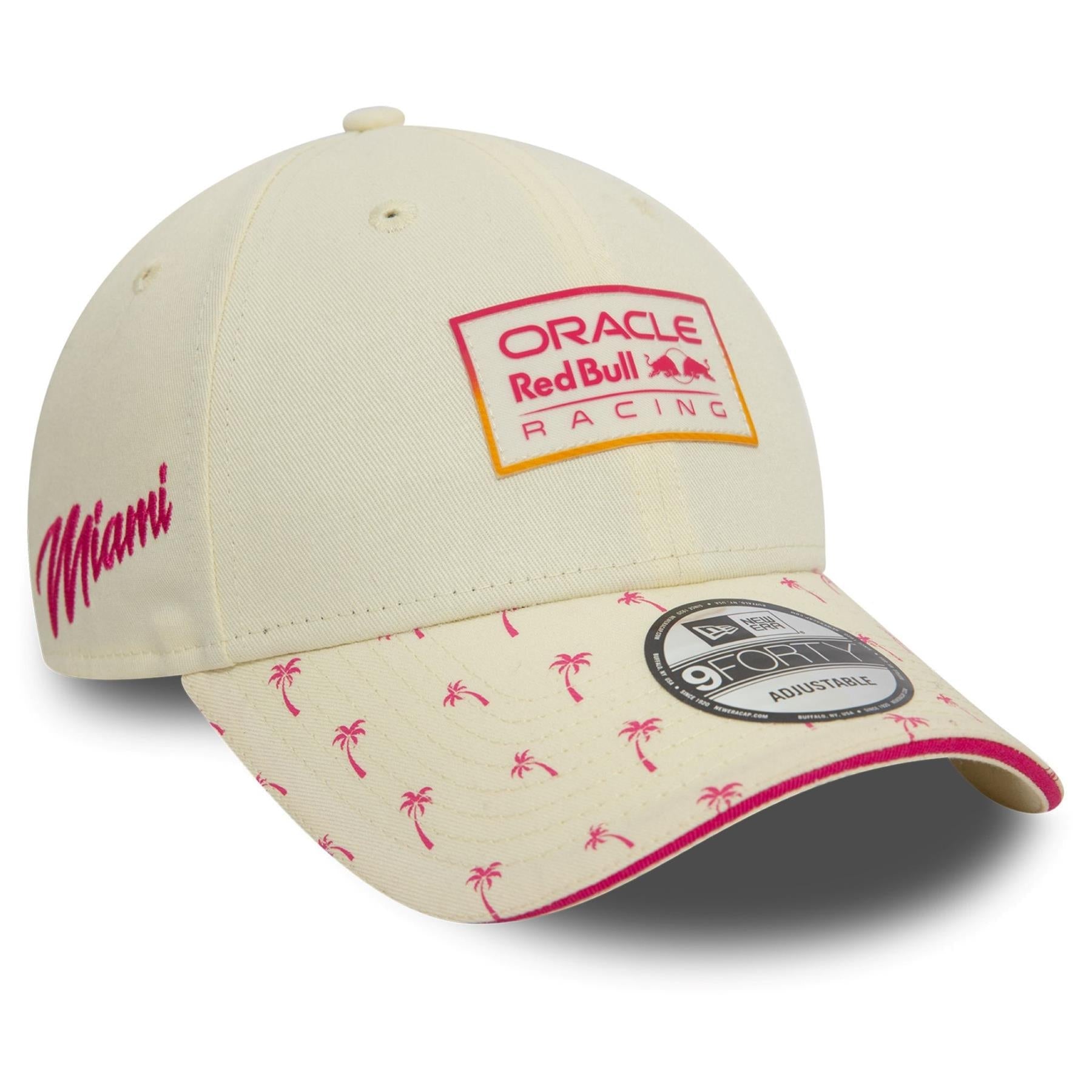 Oracle Red Bull Racing F1 New Era 9FORTY Miami GP Special Edition Baseball Cap | Off White | 2024