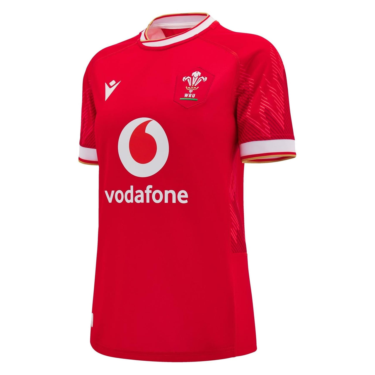 Macron Wales Rugby Womens Home Replica Shirt | Red | 2024/25