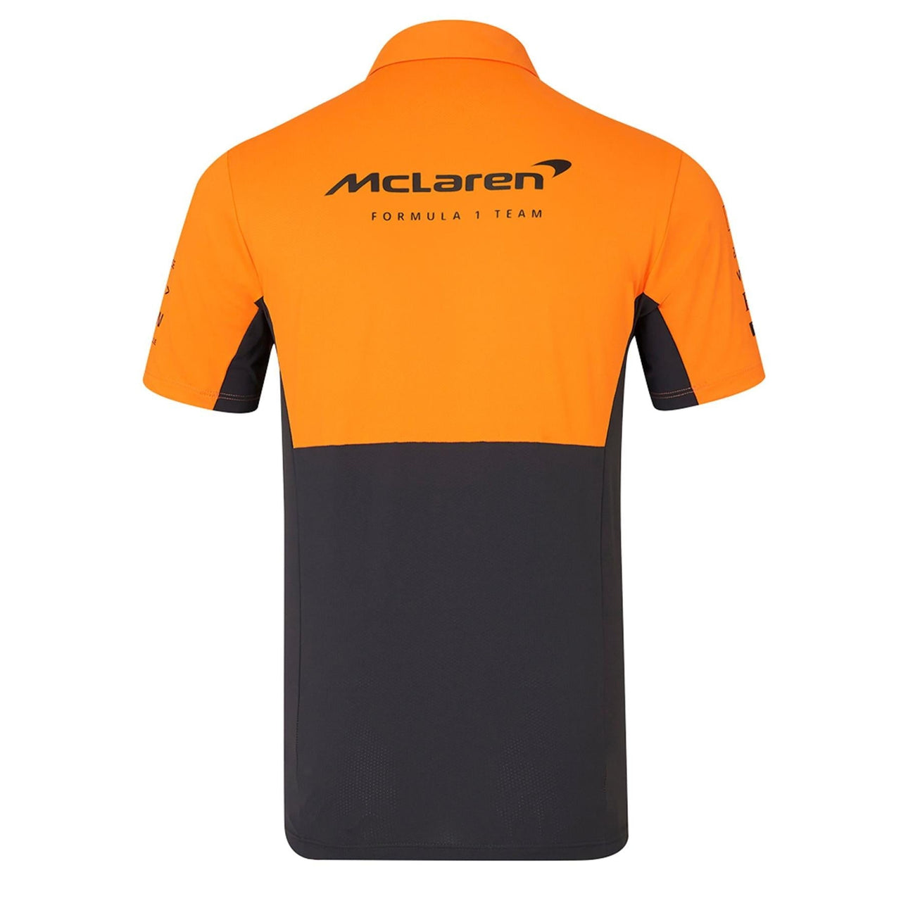 McLaren F1 Men's Replica Team Polo Shirt | Papaya | 2024