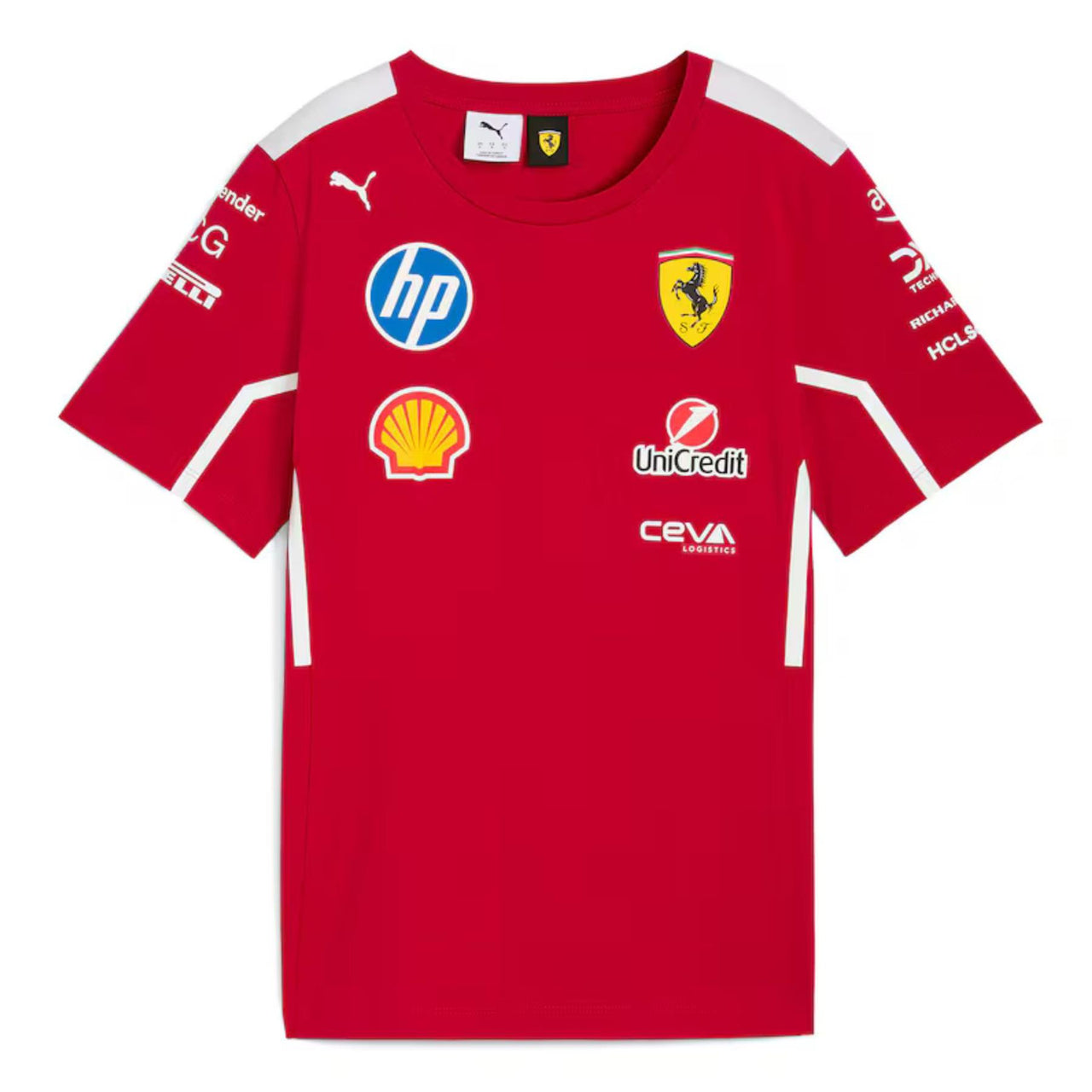 Scuderia Ferrari F1 Puma Kid's Replica Team T-Shirt | 2025