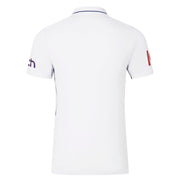 England Cricket Men's Test Short Sleeve Shirt | White | 2024