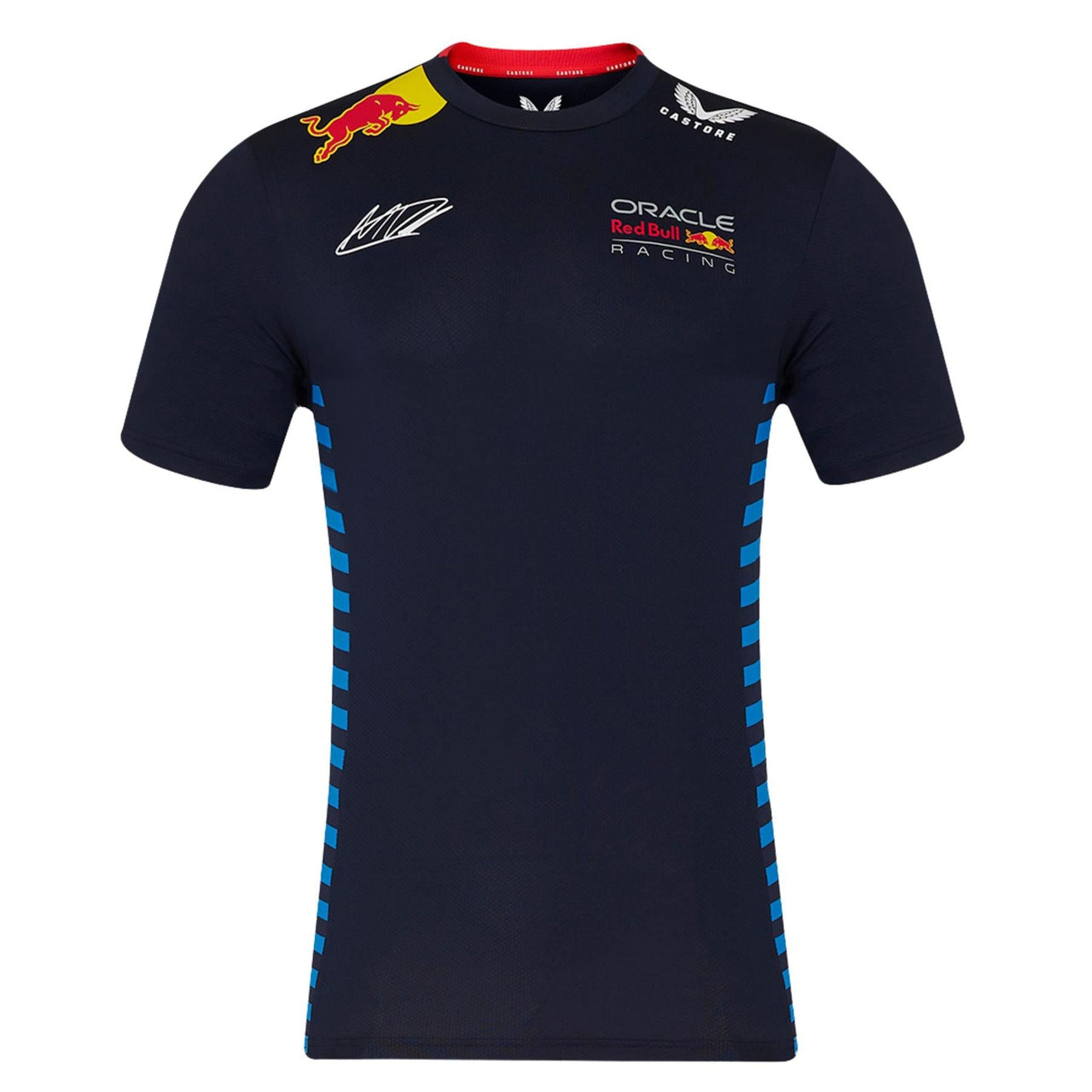 Oracle Red Bull Racing F1 Men's Max Verstappen Driver T-Shirt | Navy | 2024