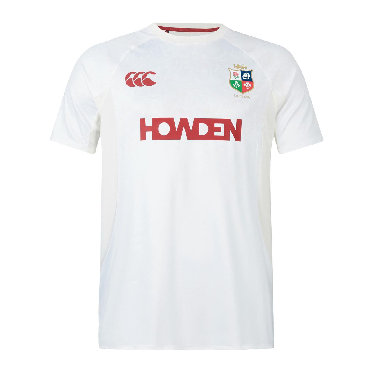 Canterbury British & Irish Lions Rugby Mens Superlight T-Shirt | Cream | 2025