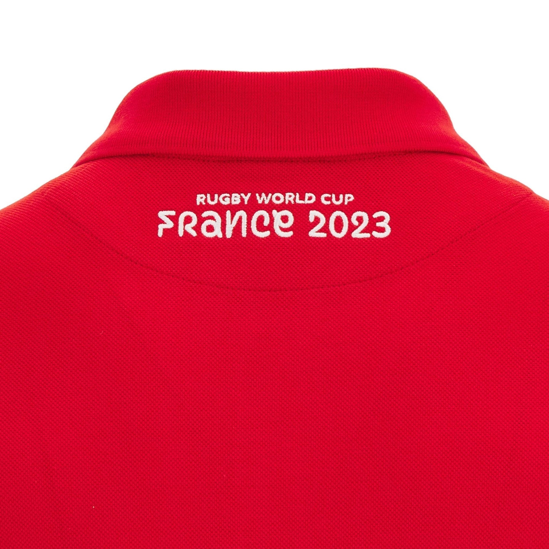 Macron Wales Rugby World Cup 2023 Kid's Polo Shirt