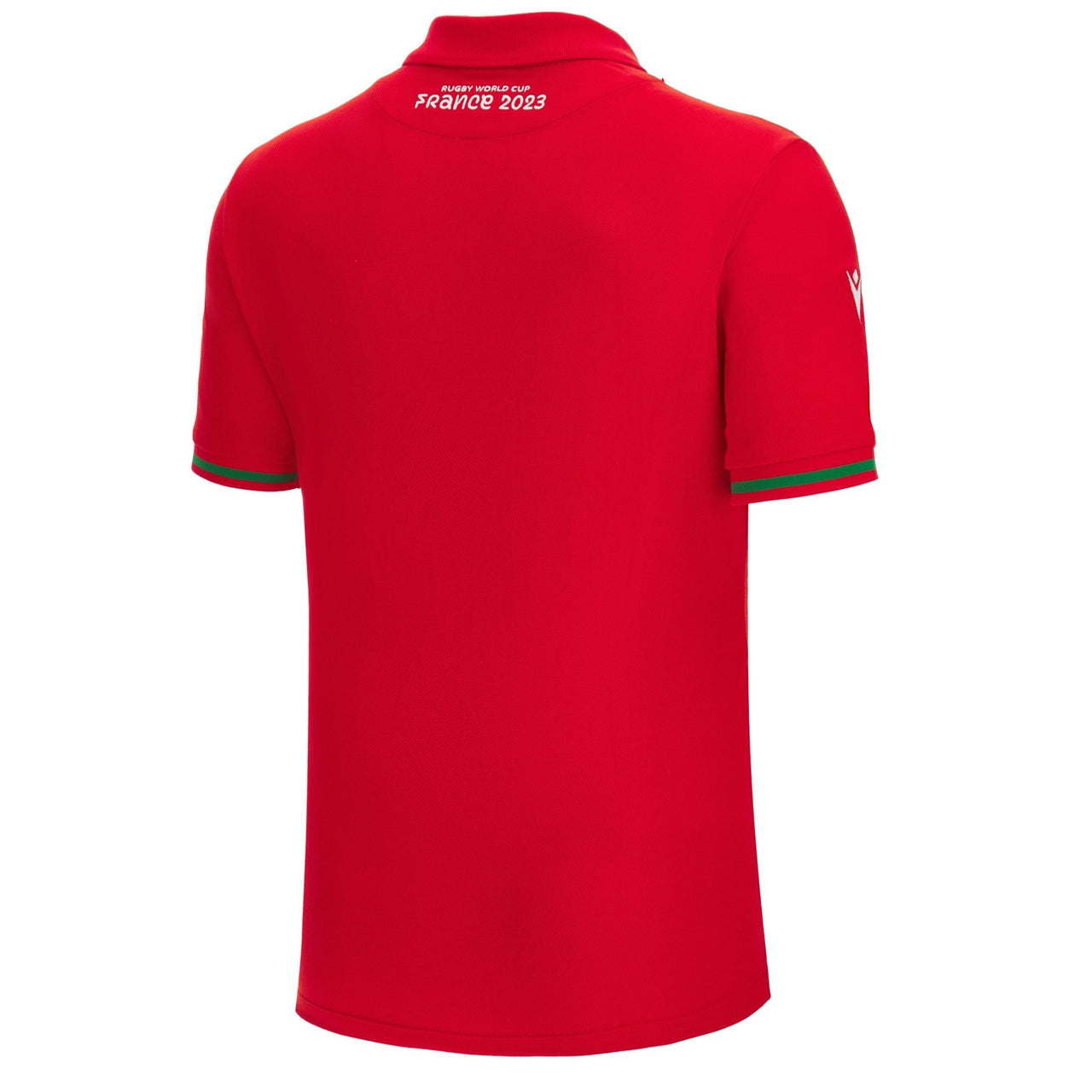 Macron Wales Rugby World Cup 2023 Kid's Polo Shirt