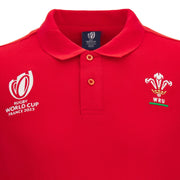 Macron Wales Rugby World Cup 2023 Kid's Polo Shirt