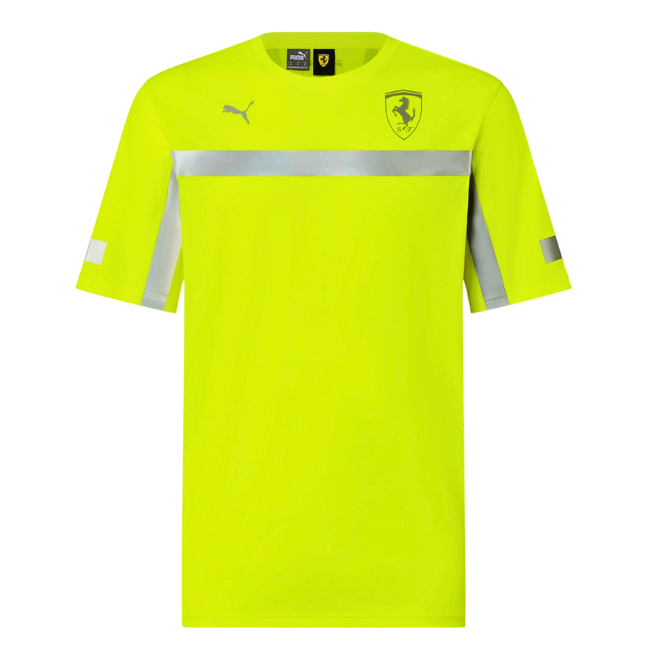 Scuderia Ferrari F1 Men's Set Up T-Shirt | Bright Yellow | 2024