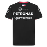 Mercedes AMG Petronas F1 Kid's Team Driver T-Shirt | Black | 2024