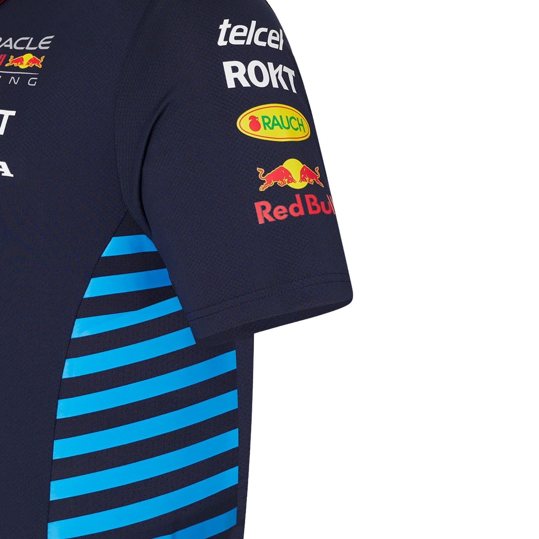 Oracle Red Bull Racing F1 Kid's Replica Team Polo Shirt | Navy | 2024