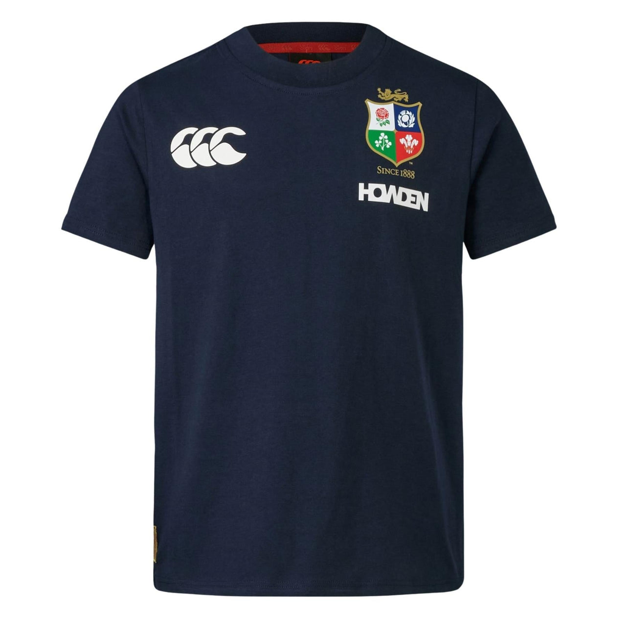 Canterbury British & Irish Lions Rugby Junior Cotton T-Shirt | Navy | 2025