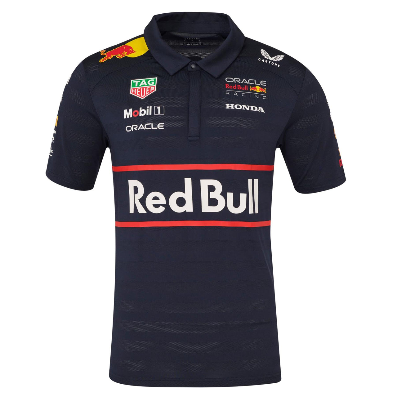 Oracle Red Bull Racing F1 Men's Replica Team Polo Shirt | Navy | 2025