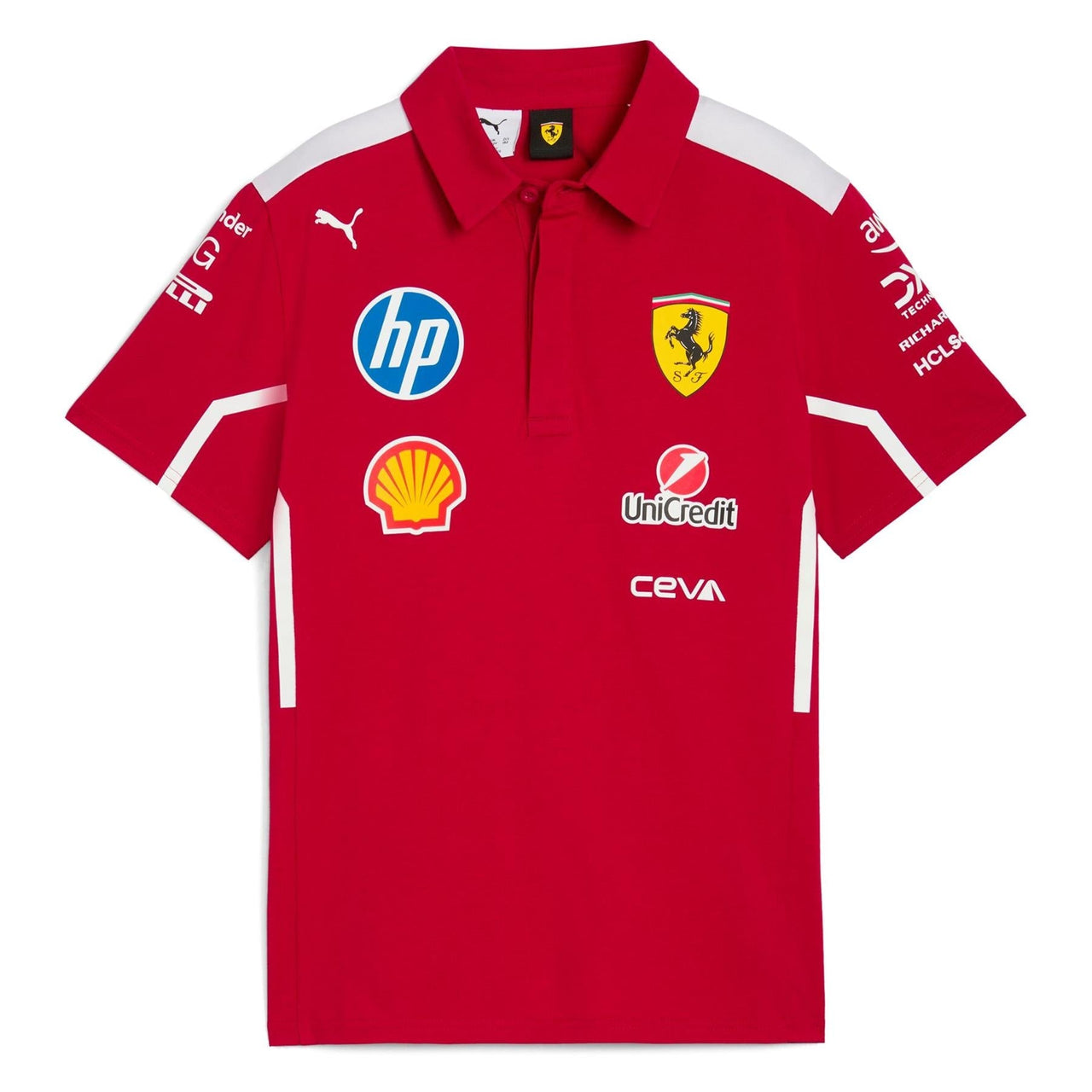 Scuderia Ferrari F1 Puma Men's Replica Team Polo Shirt | 2025