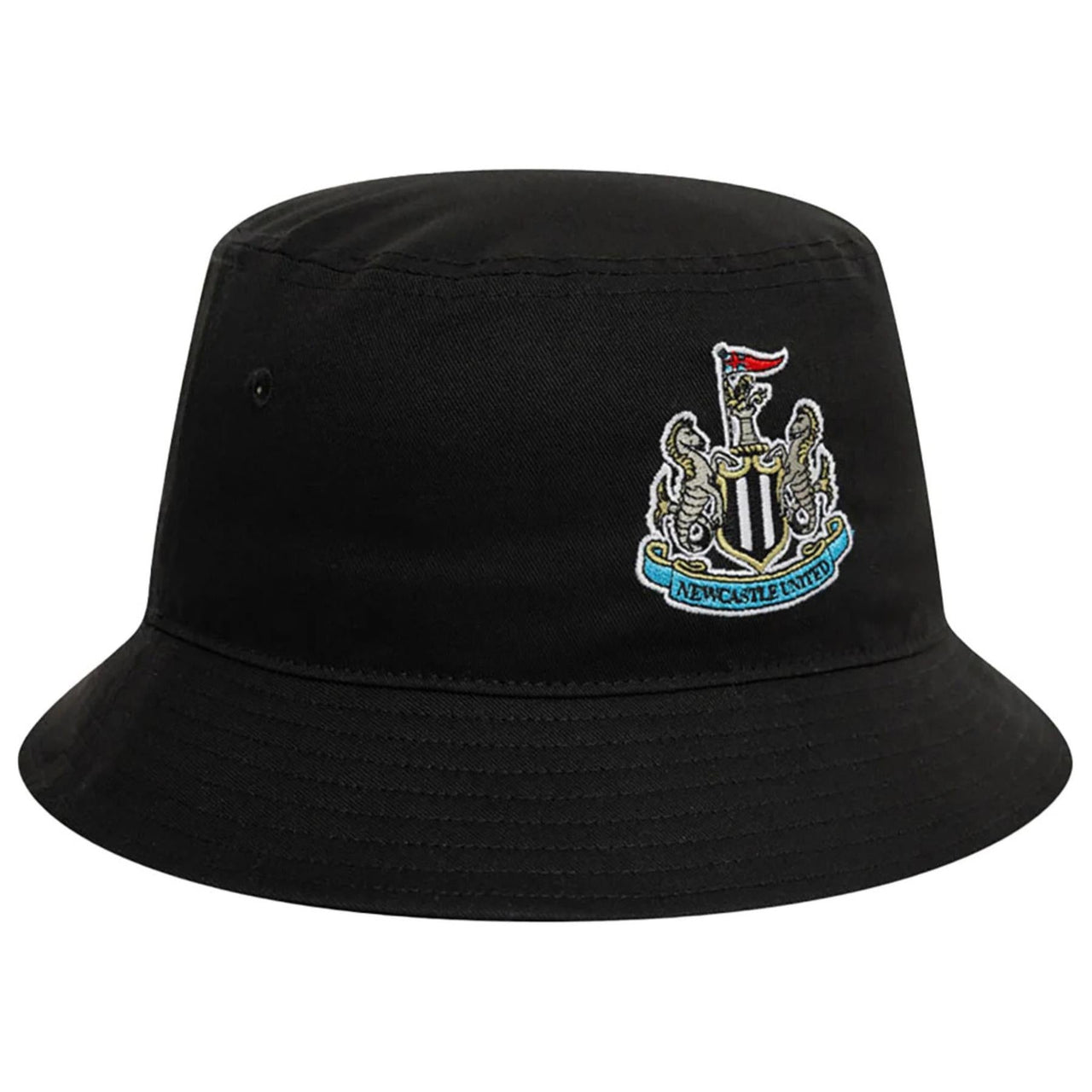 Newcastle United FC New Era Core Bucket Hat | Black | 2025