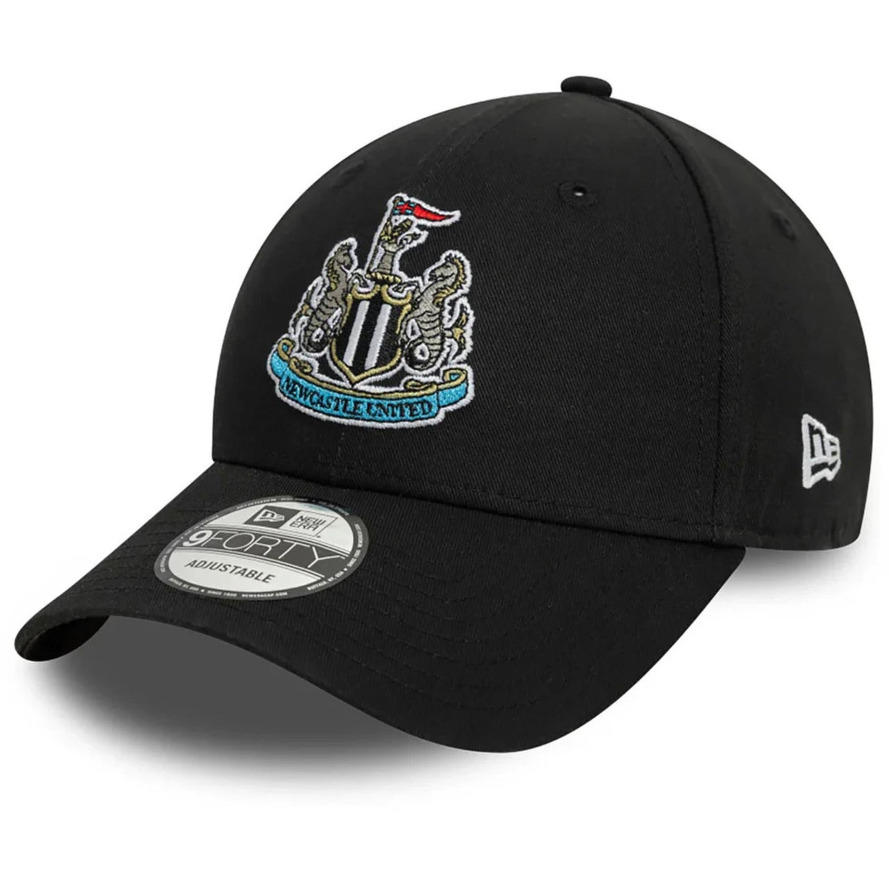 Newcastle United FC New Era 9FORTY Core Baseball Cap | Black | 2025