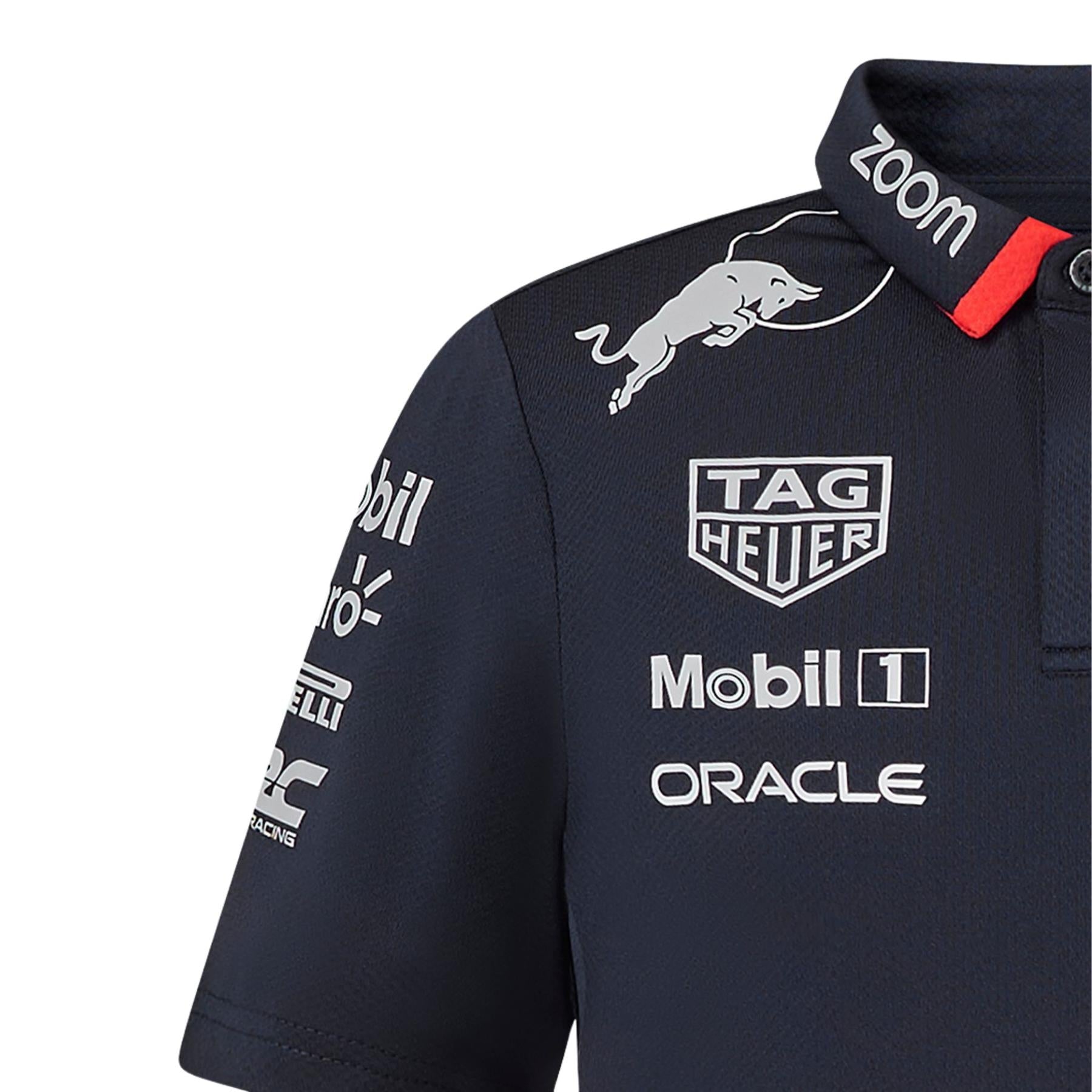 Oracle Red Bull Racing F1 Kid's America Team Polo Shirt | Navy | 2024