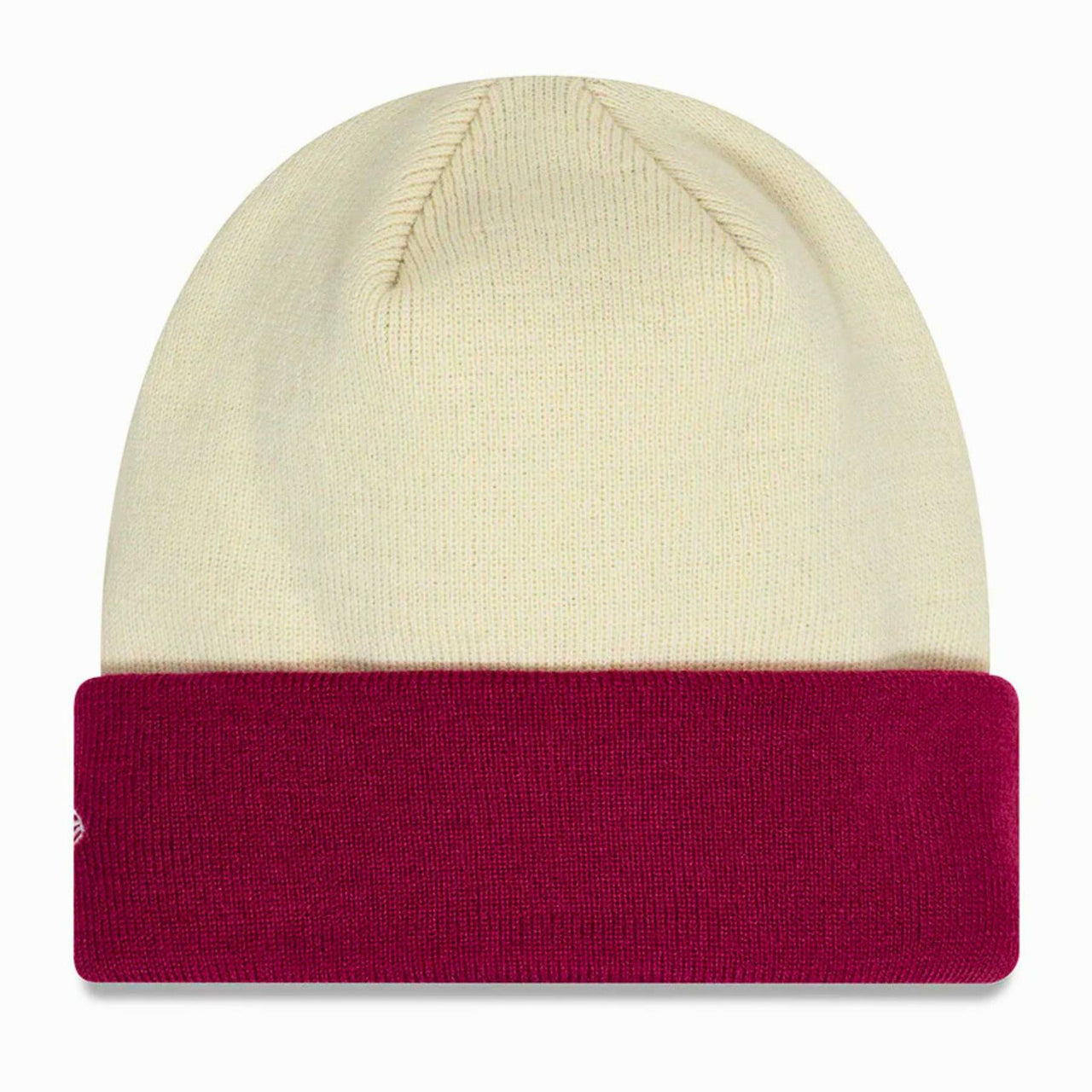 New Era England Rugby Contrast Beanie Hat | Stone