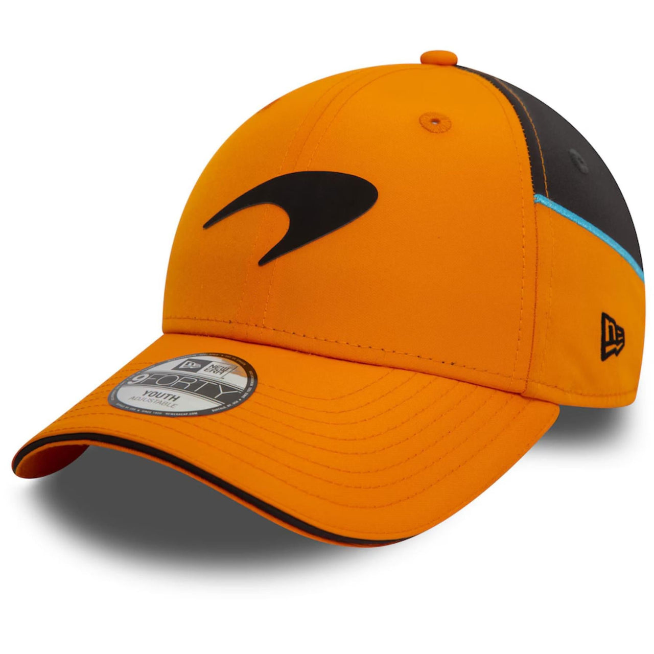 McLaren F1 New Era 9Forty Team Baseball Cap | Papaya | Youth | 2024