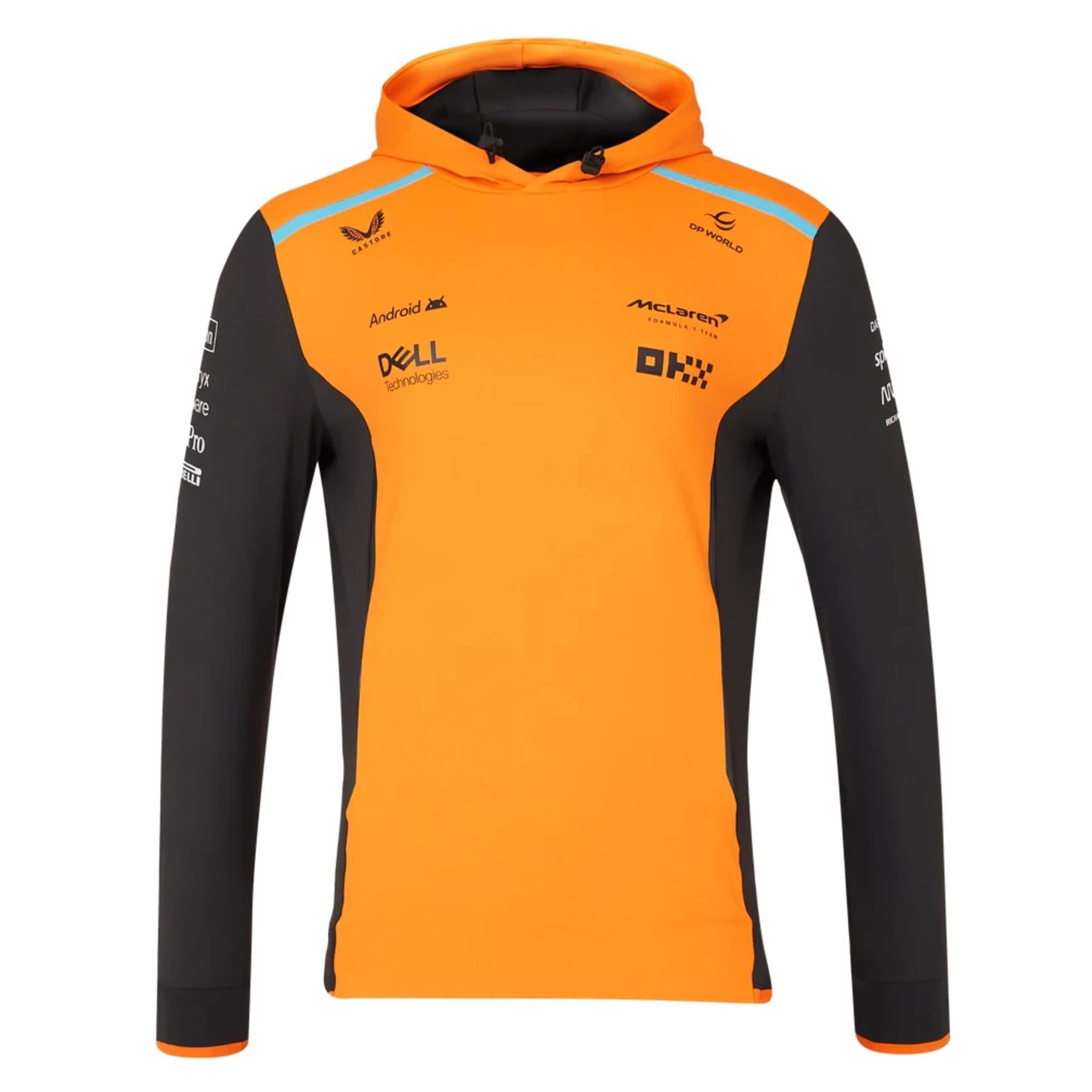 McLaren Unisex Replica Team Hoodie | Papaya/Phantom | 2024