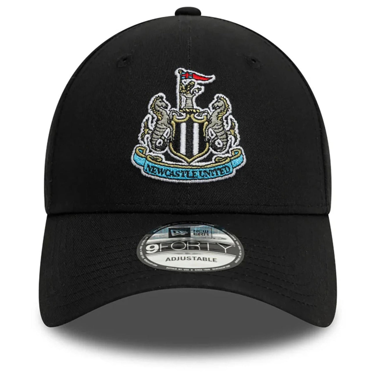 Newcastle United FC New Era 9FORTY Core Baseball Cap | Black | 2025