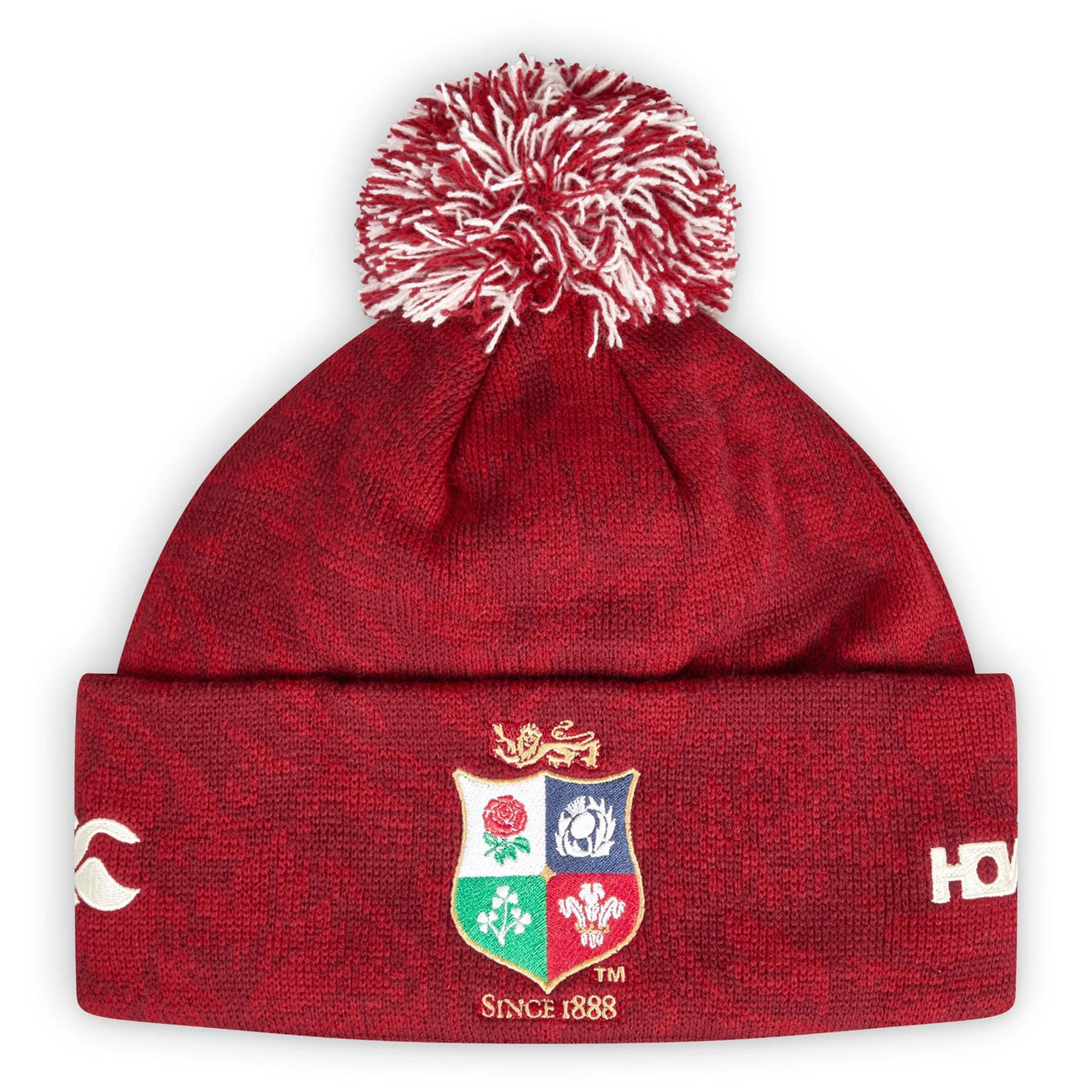 Canterbury British & Irish Lions Rugby Bobble Hat | Red | 2025