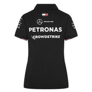 Mercedes AMG Petronas F1 Women's Team Driver Polo Shirt | Black | 2024