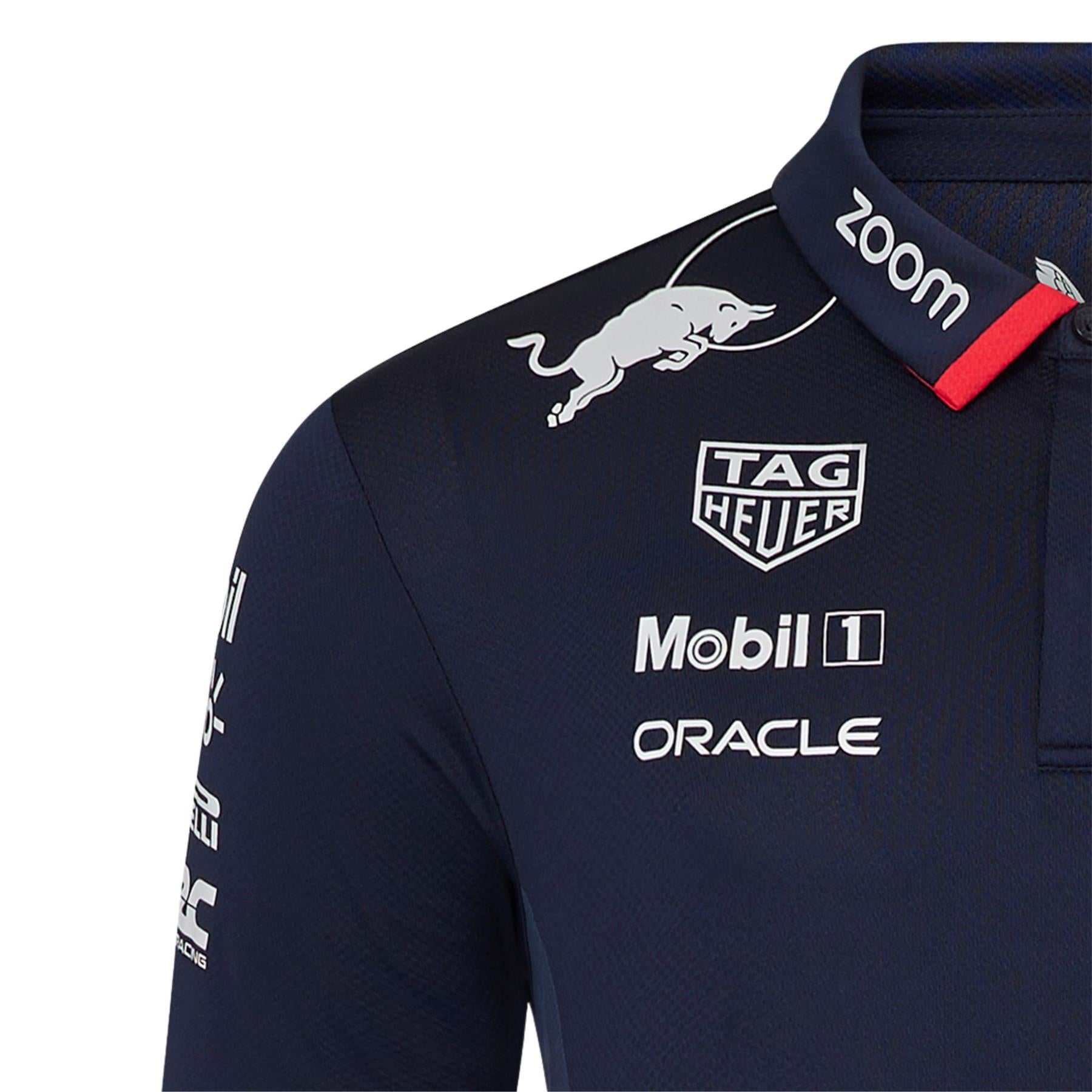 Oracle Red Bull Racing F1 Men's America Team Polo Shirt | Navy | 2024