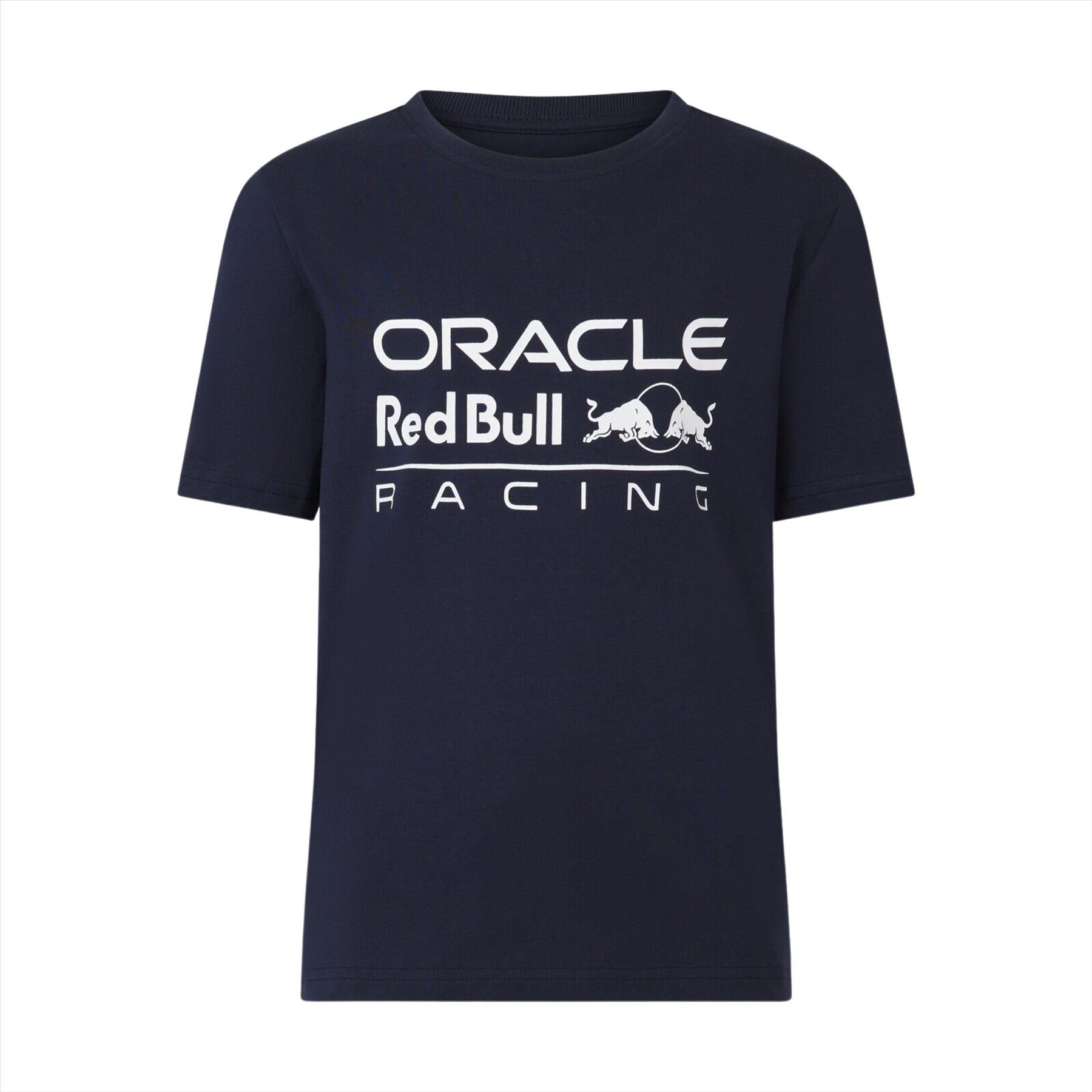 Oracle Red Bull Racing F1 Kid's Large Logo T-Shirt | Navy | 2023