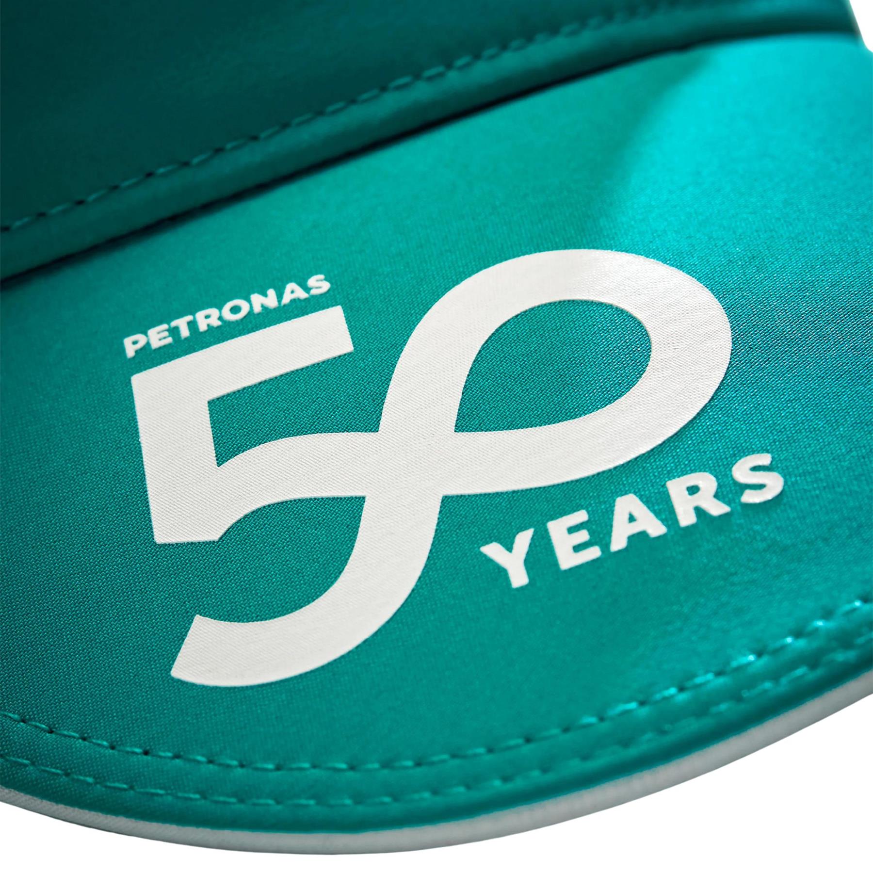 Mercedes AMG Petronas Team F1 50 Years Baseball Cap | Petronas Green | Adult | 2024