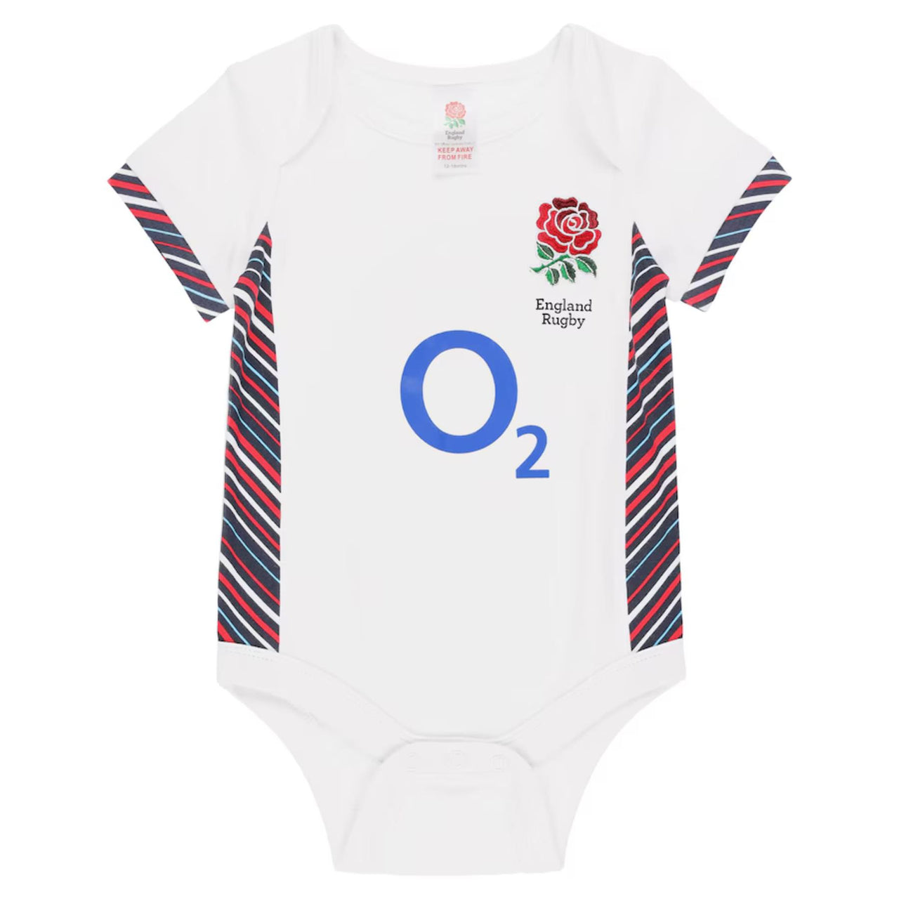 England Rugby Baby 2 Pack Bodysuits | White/Red | 2024/25